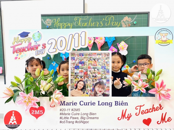 NHỮNG TẤM THIỆP “HANDMADE”, “HOA TRI ÂN” TẶNG THẦY CÔ